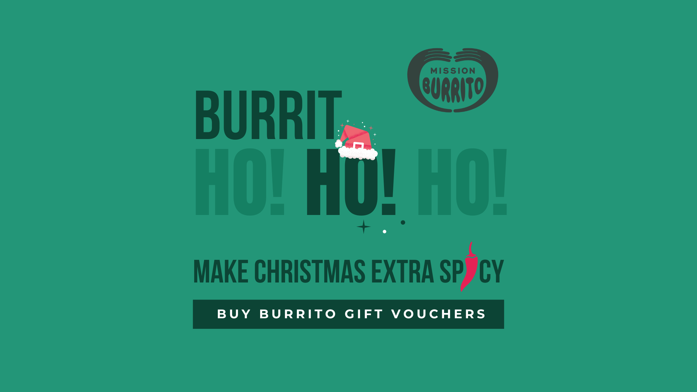 Christmas Burrito Gift Voucher